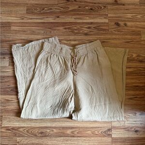 a new day beige linen pants